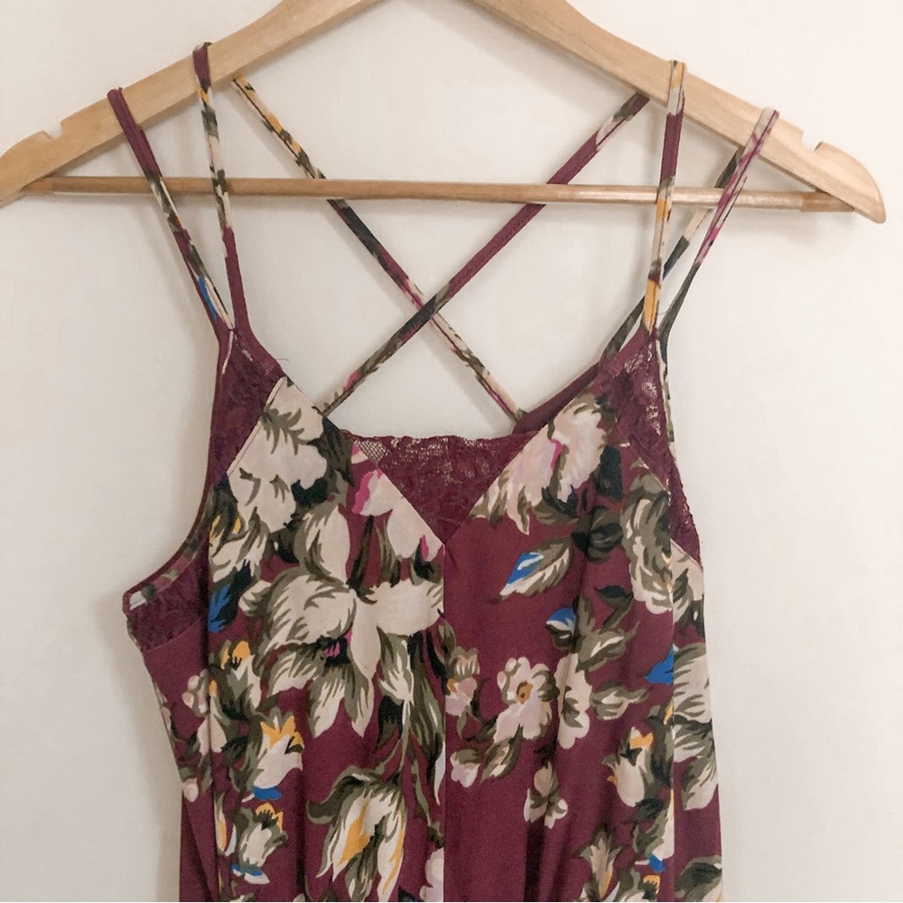 Xhilaration Floral Romper - Picture 4 of 10